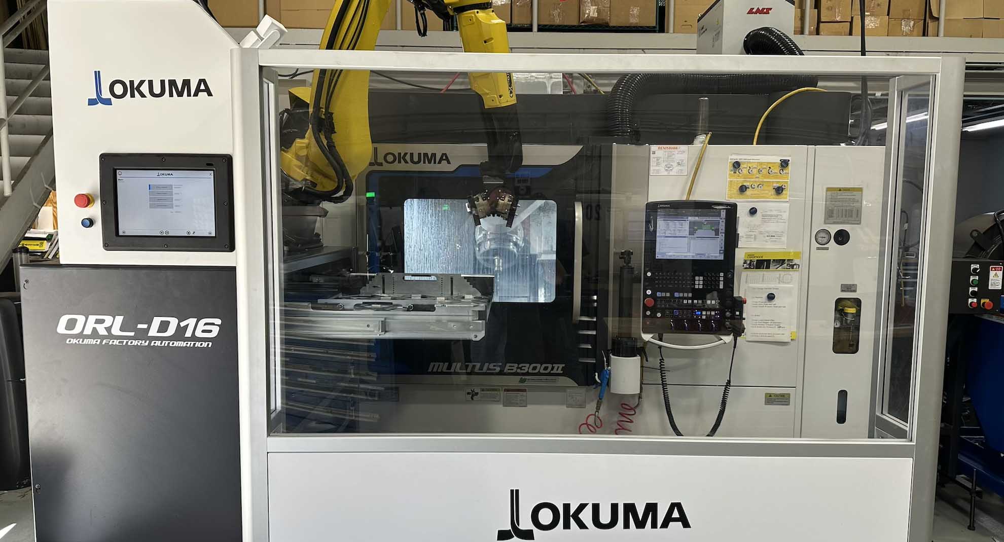 Okuma 9-axis Multi-Tasking mill-turn machine